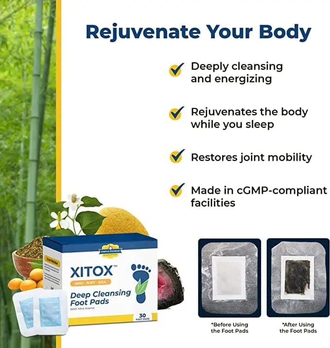 xitox detox foot pads buy